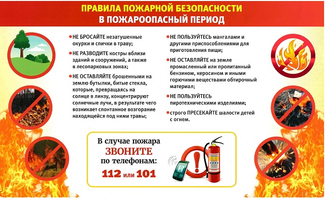 pravila pozharnoj bezopasnosti v pozharoopasnyj period